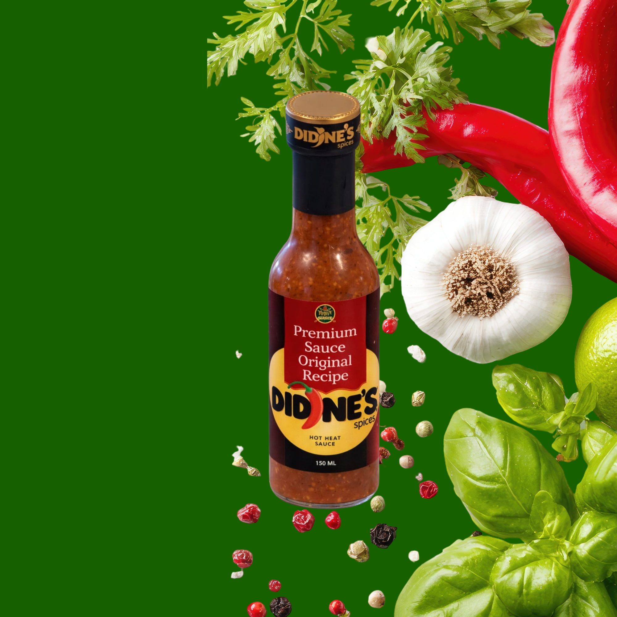 Didines Premium Traditional Pepper Sauce – 150ml
