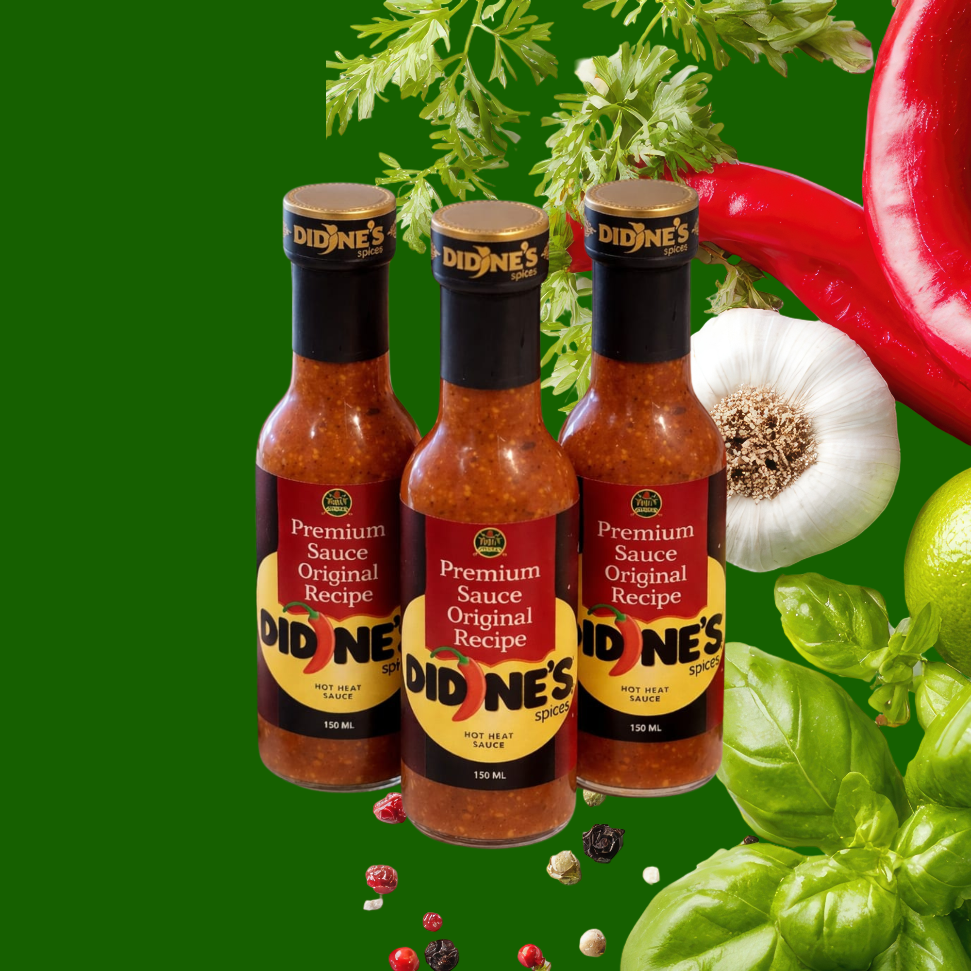 Didines Premium Traditional Pepper Sauce – 150ml