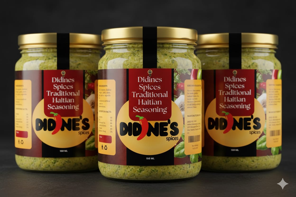 Didines Traditional Haitian Seasoning – 160ml