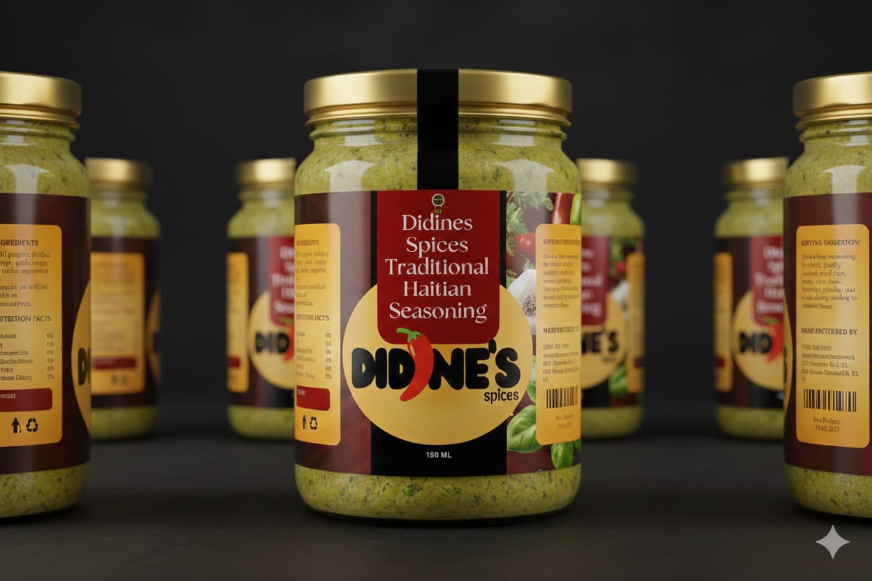 Didines Traditional Haitian Green Seasoning